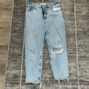 Abercrombie & Fitch mom high rise jeans 4 short curve love